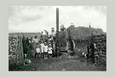 La batteuse à Beauregard en 1942