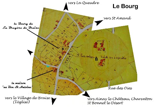 Cadastre, Bour de la Bruyère